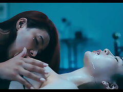 Lesbian Sex Leads to Squirting Squirts in Asian Babe