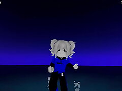 Roblox Girls Expose Their Bodies During a Dance